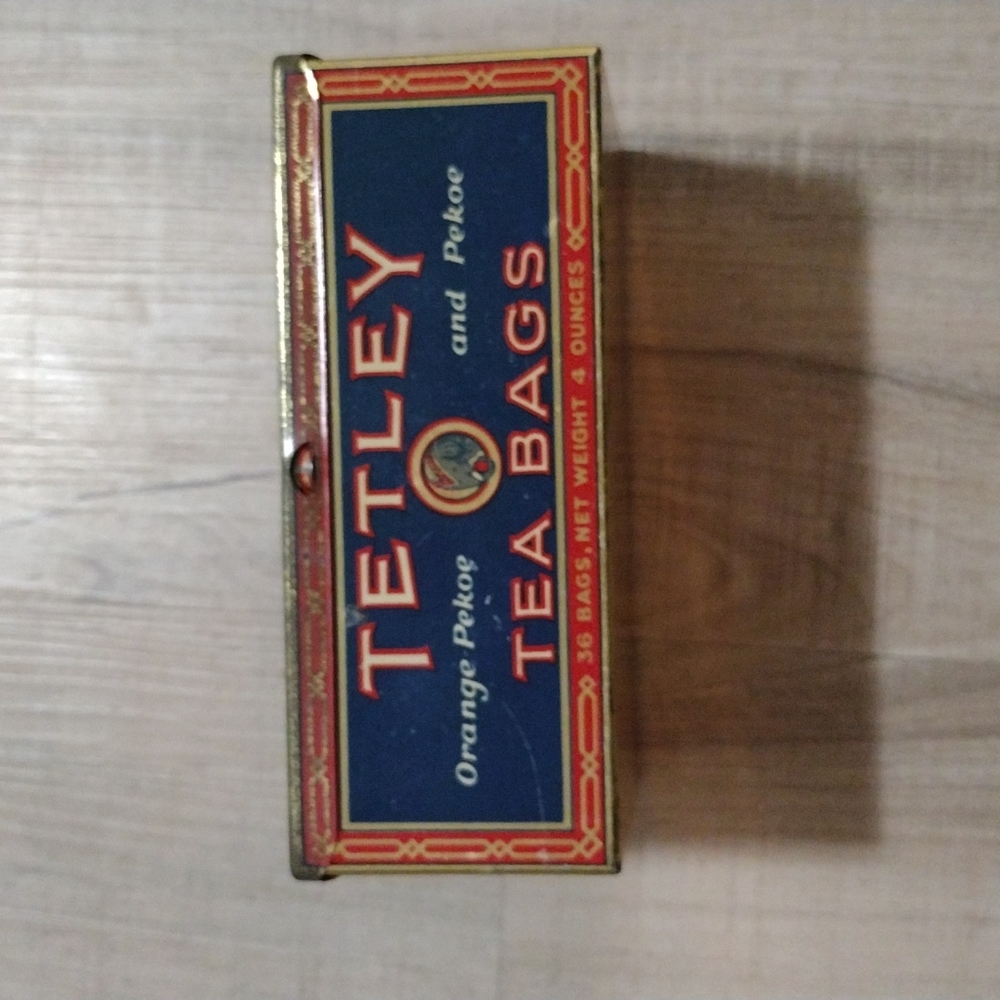 Tetly tea bags container